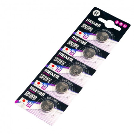 Maxell CR1632 Ličio baterijos 5 vnt.